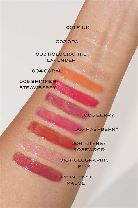 dior lip addict swatches